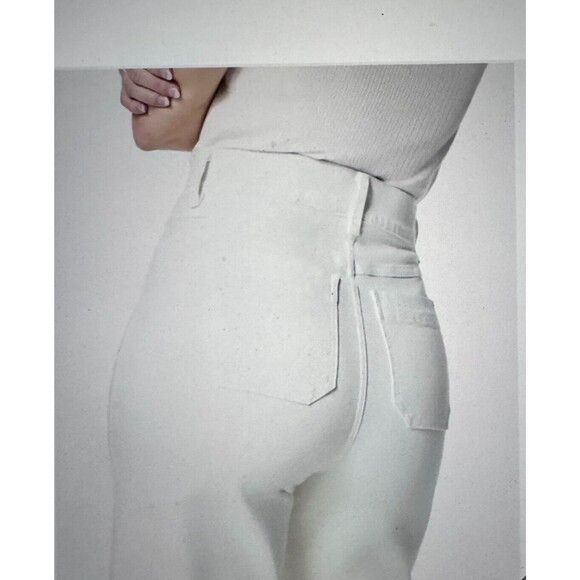 SPANX Women's Every Wear Cropped Wide Leg Jeans with Patch Pockets Sz Petite 1X - Picture 3 of 16